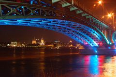 luminale mainz 2006 - theodor-heuss-brücke & skyline