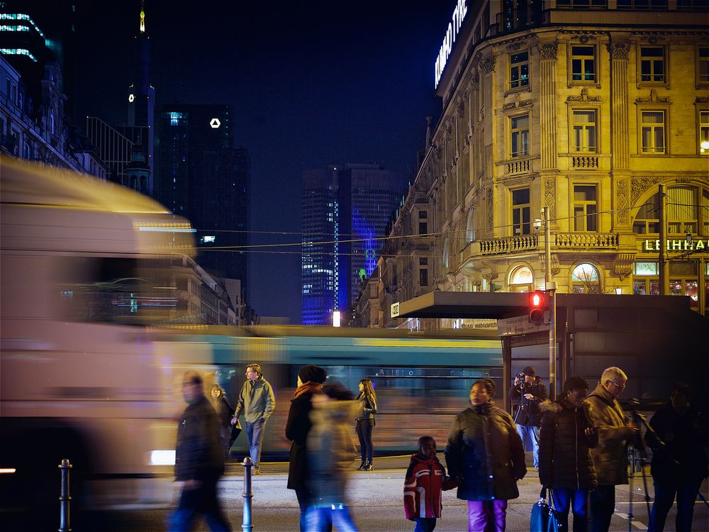 Luminale "Wo bleibt meine Tram"