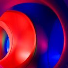 Luminarium rot/blau