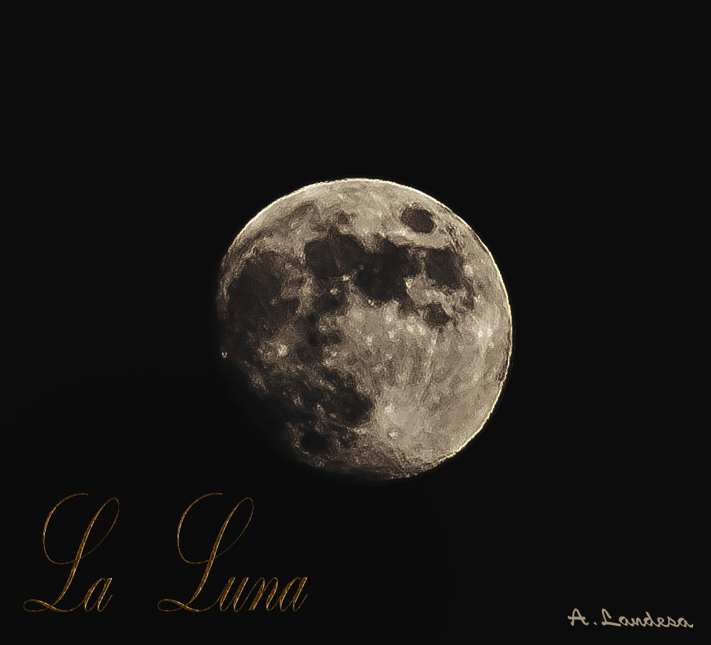 luna casi llena