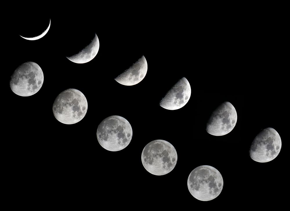 Quando C è La Luna Crescente Luna crescente 2016 Foto % Immagini| laboratorio, luna, astronomia Foto