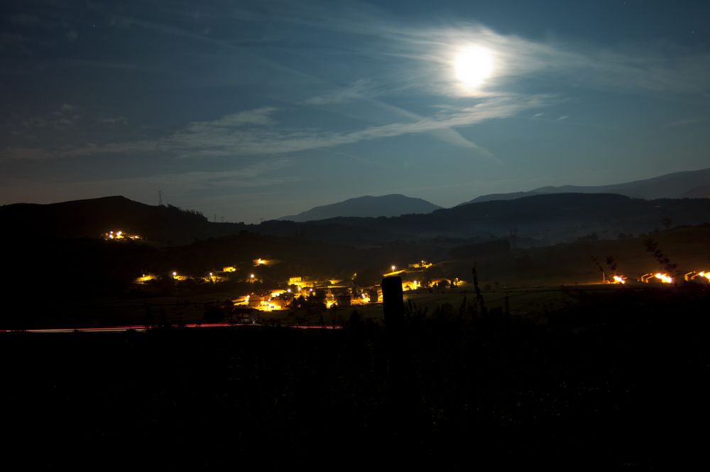 Luna en el valle