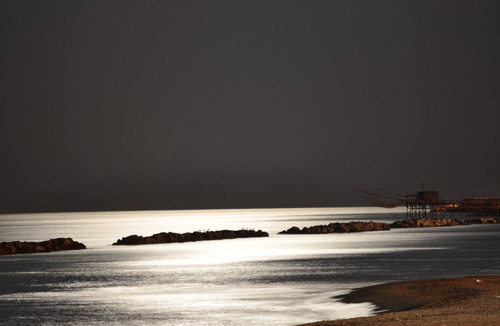 Luna in spiaggia