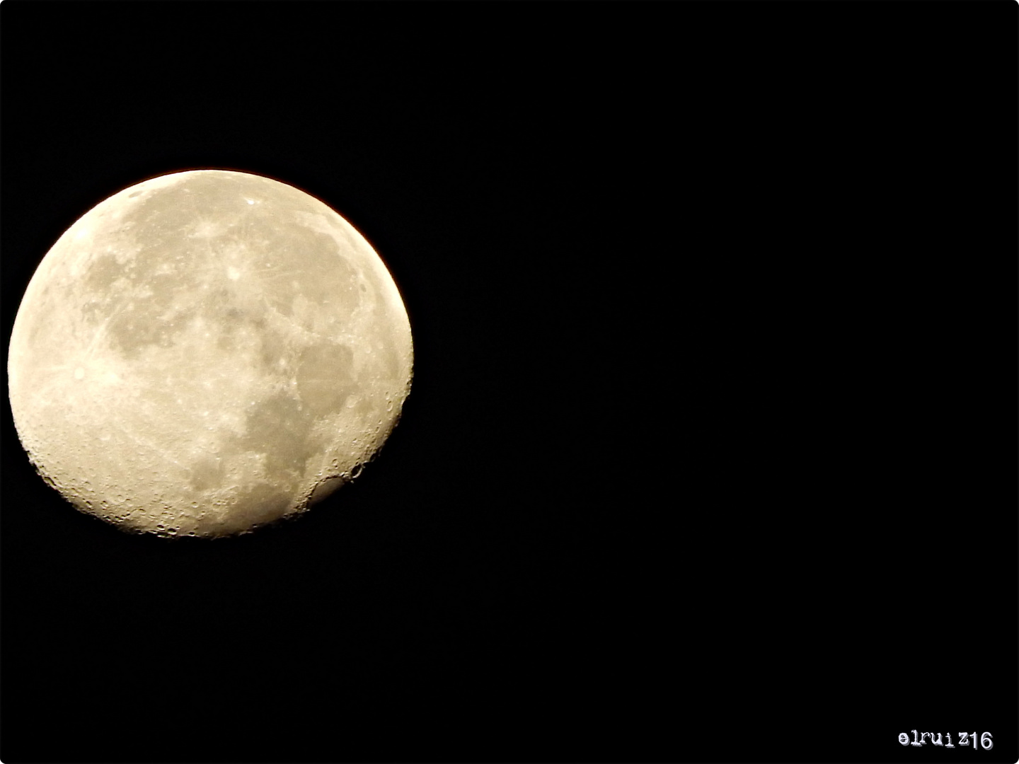 Luna mañanera...