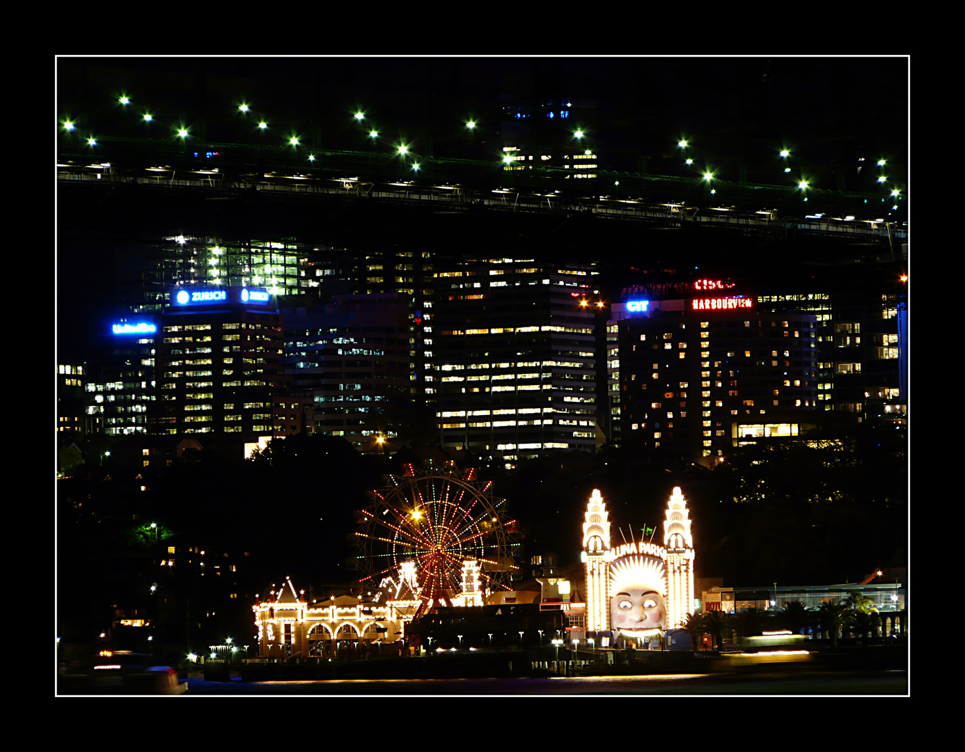 Luna Park unter der Sydney Harbour Bridge