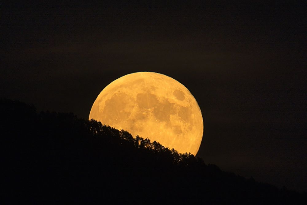 Luna Piena Foto Immagini paesaggi, albe e tramonti, iarpini Foto su