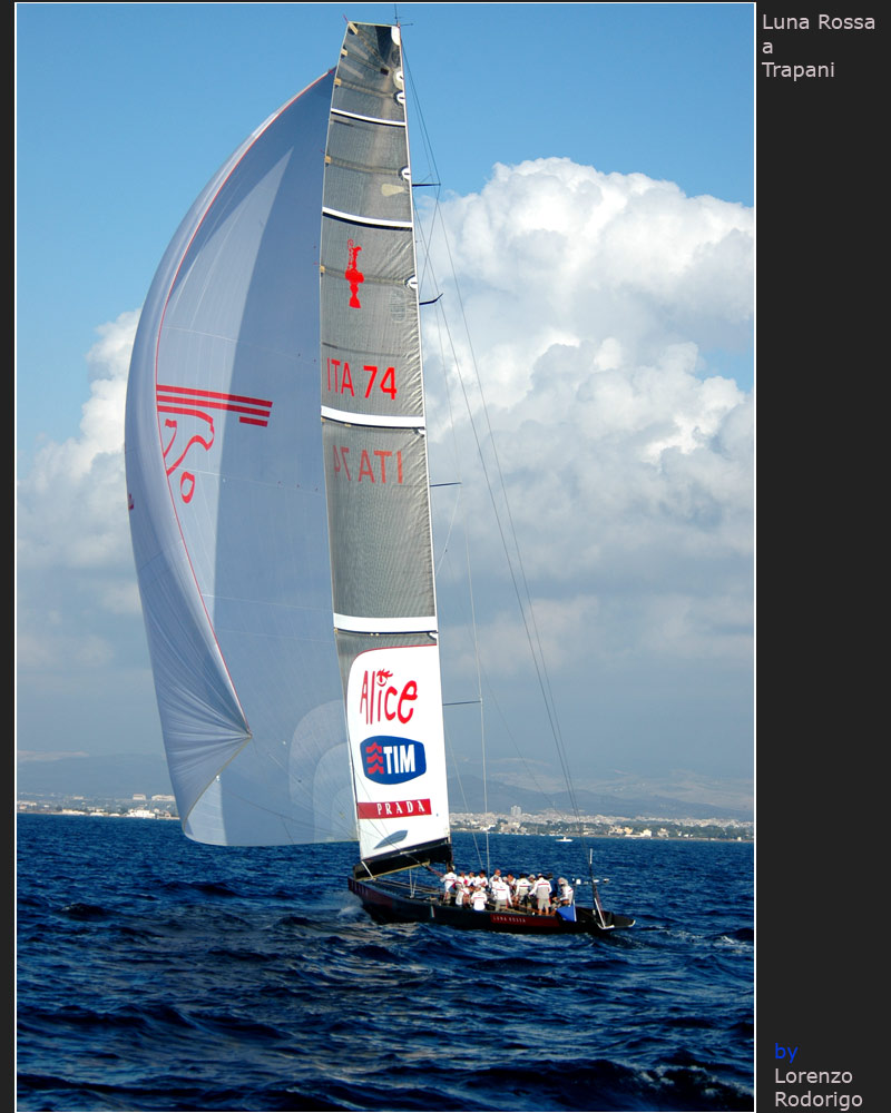 Luna Rossa a Trapani