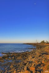 Luna sobre Playa Blanca