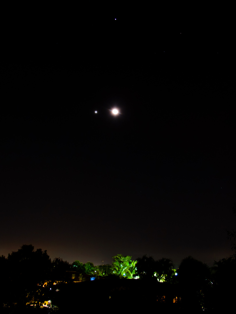 Luna y Venus