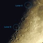 Lunar V und X am 25.12.2017, 18:15 Uhr MEZ