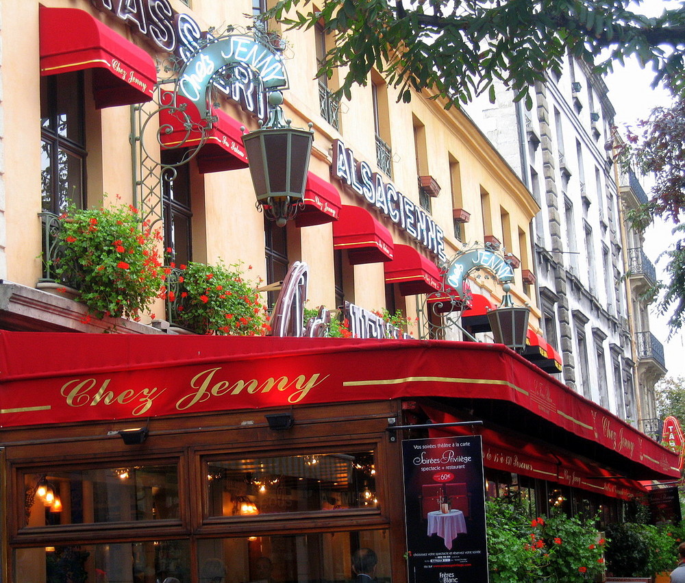 Lunch bei Chez Jenny, Paris