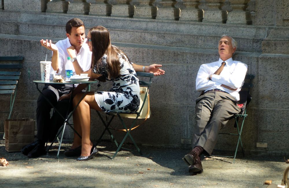 lunchbreak im bryant park