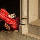 Lunchtime in New Delhi 