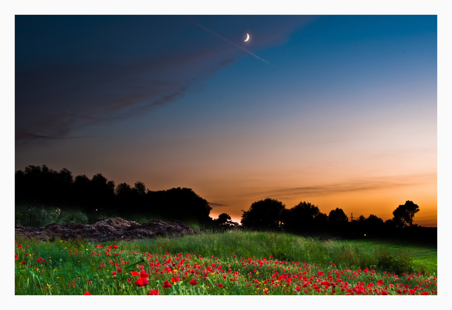 Lune à parc