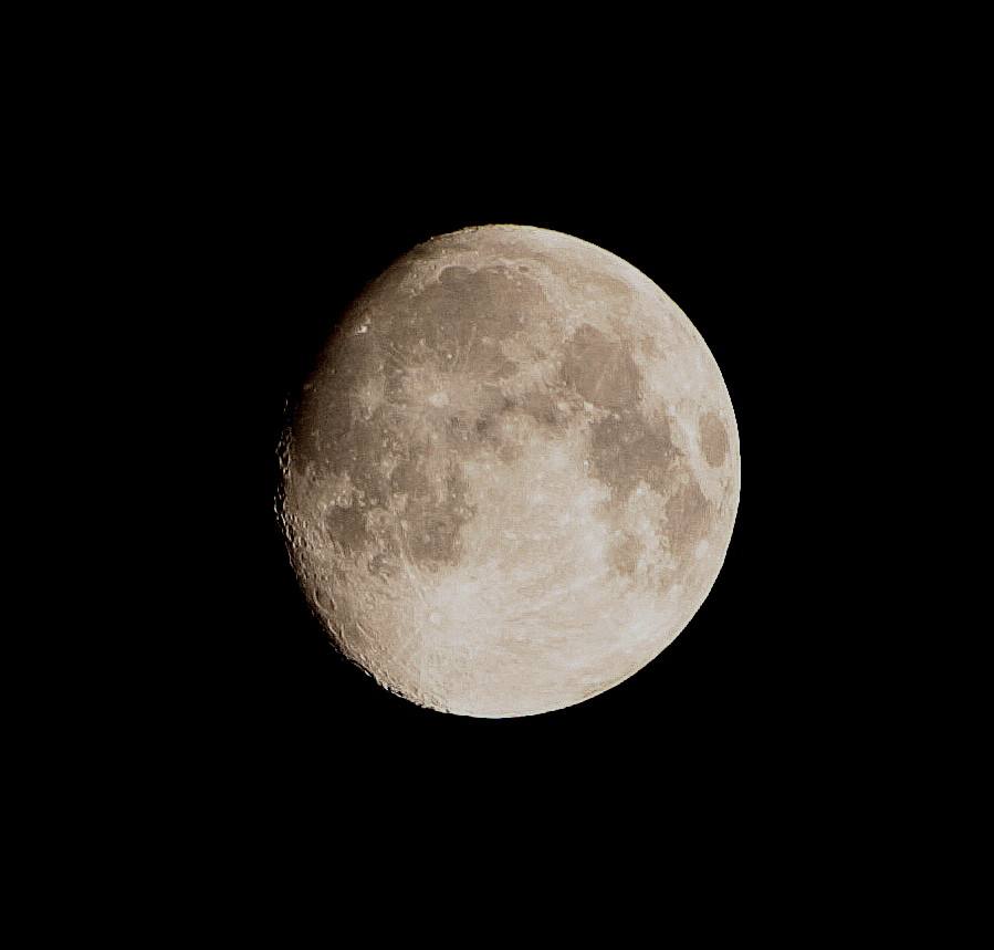 lune d'octobre ...