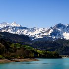 Lungernsee mit Bergpanorama