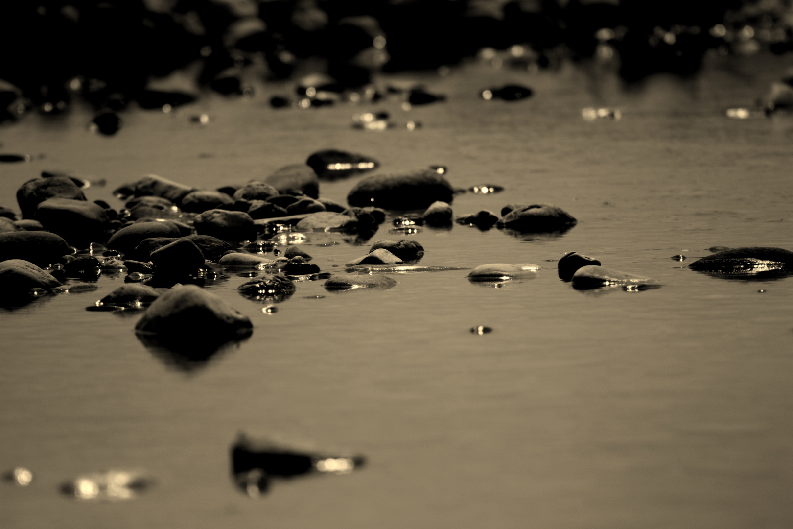 "Lungo i silenzi del fiume il mio io è come l'acqua tra i sassi."