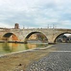 lungo le sponde del tevere