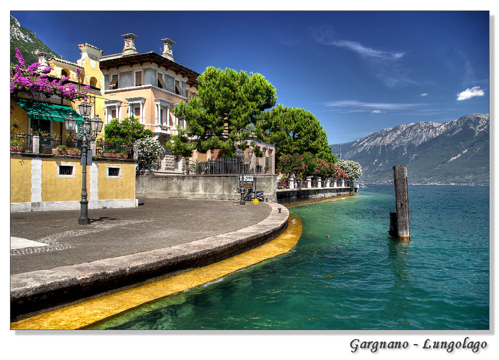 Lungolago - Hafen von Gargnano