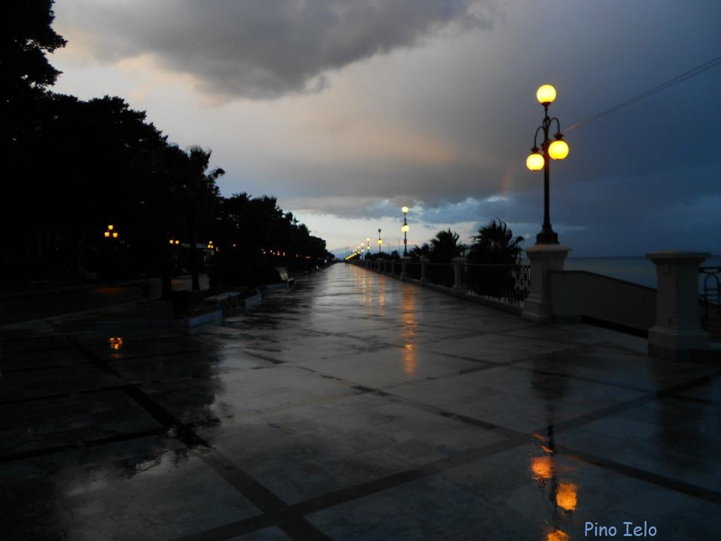 Lungomare Reggio Calabria - temporale