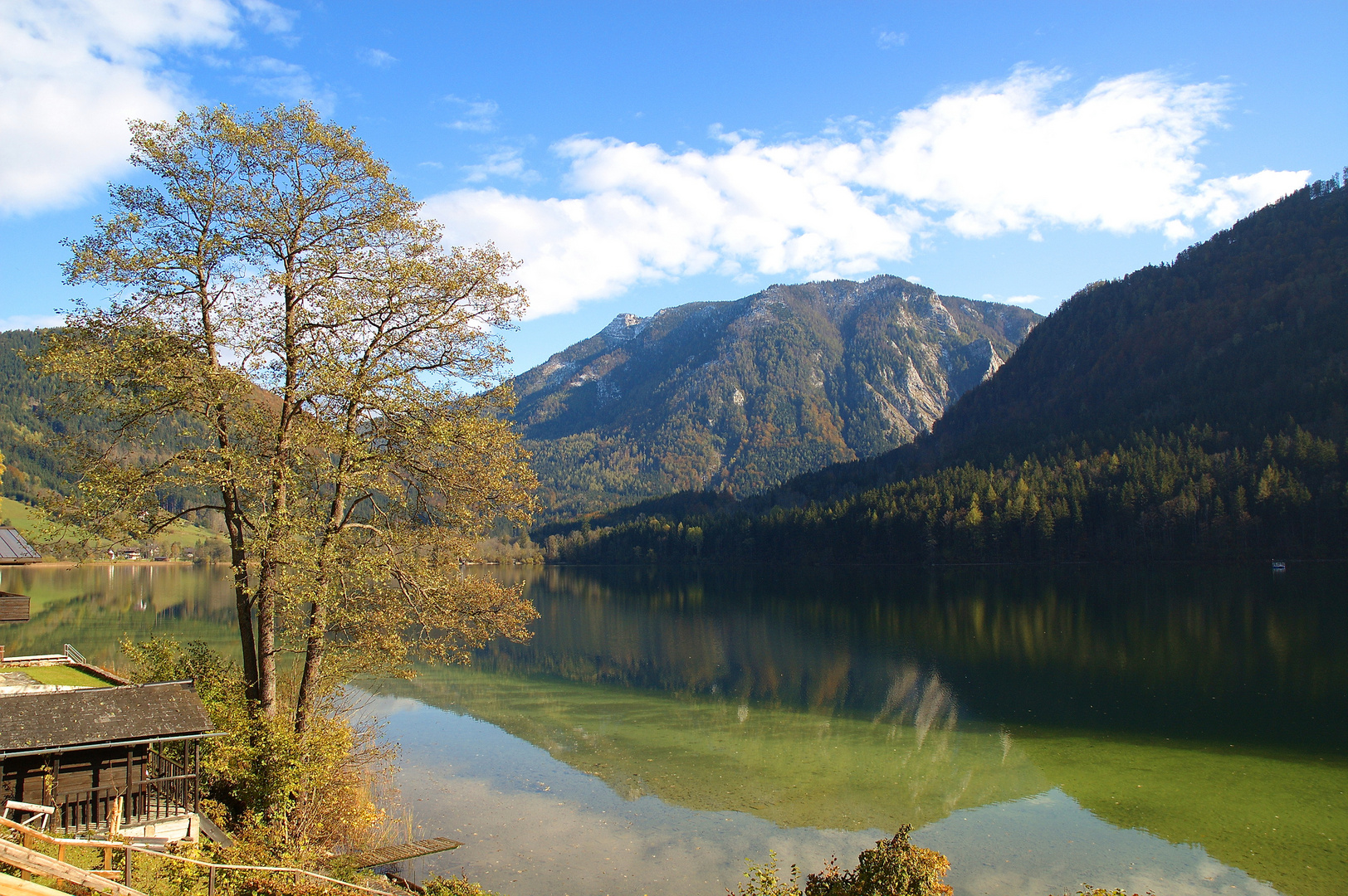 Lunzer See Foto & Bild jahreszeiten, herbst, natur Bilder auf