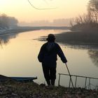 L'uomo del grande fiume Po.