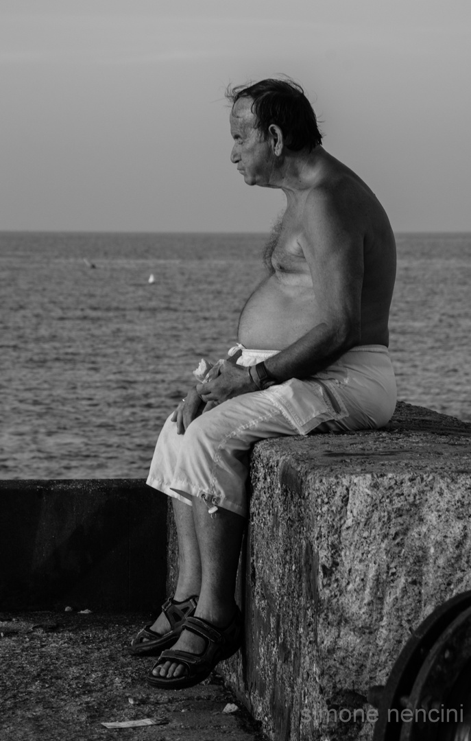 L'uomo e il mare.