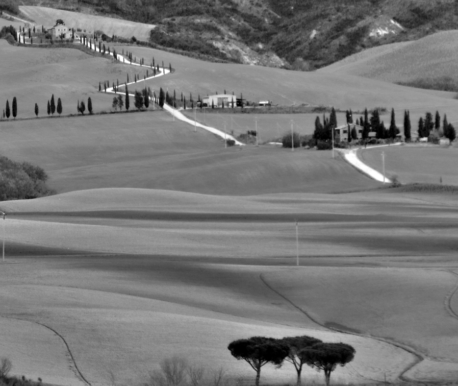 L'uomo e la campagna toscana