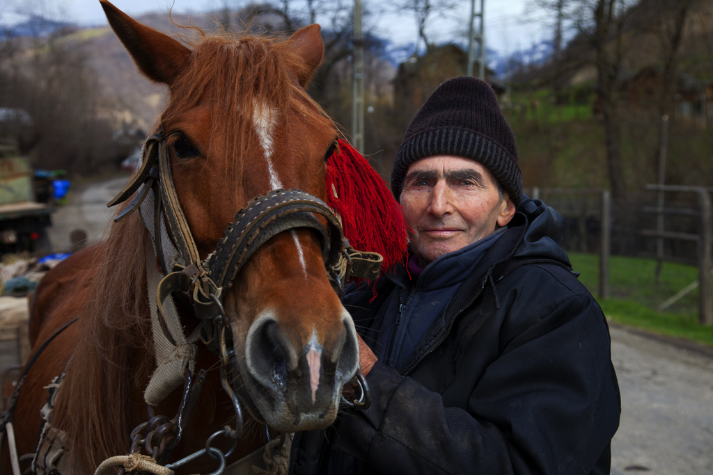 l'uomo ed il suo cavallo