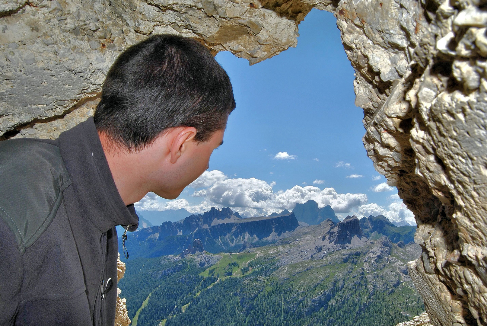 L'uomo fra i Giganti Di Pietra: Il Lagazuoi