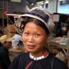 Luong woman at Bac Lam market - Northwest Vietnam