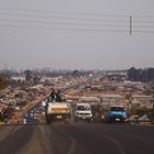 Lusaka Skyline, von Norden gesehen