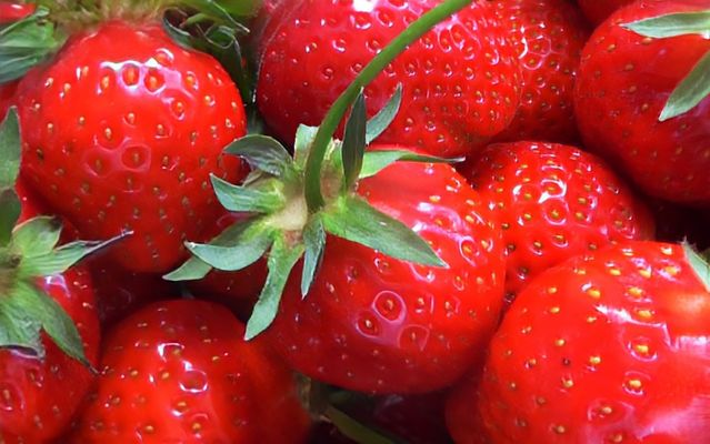 Lust auf süße Erdbeeren....