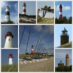 Lust auf Urlaub ?? Leuchttürme von Sylt, Hiddensee und Rügen