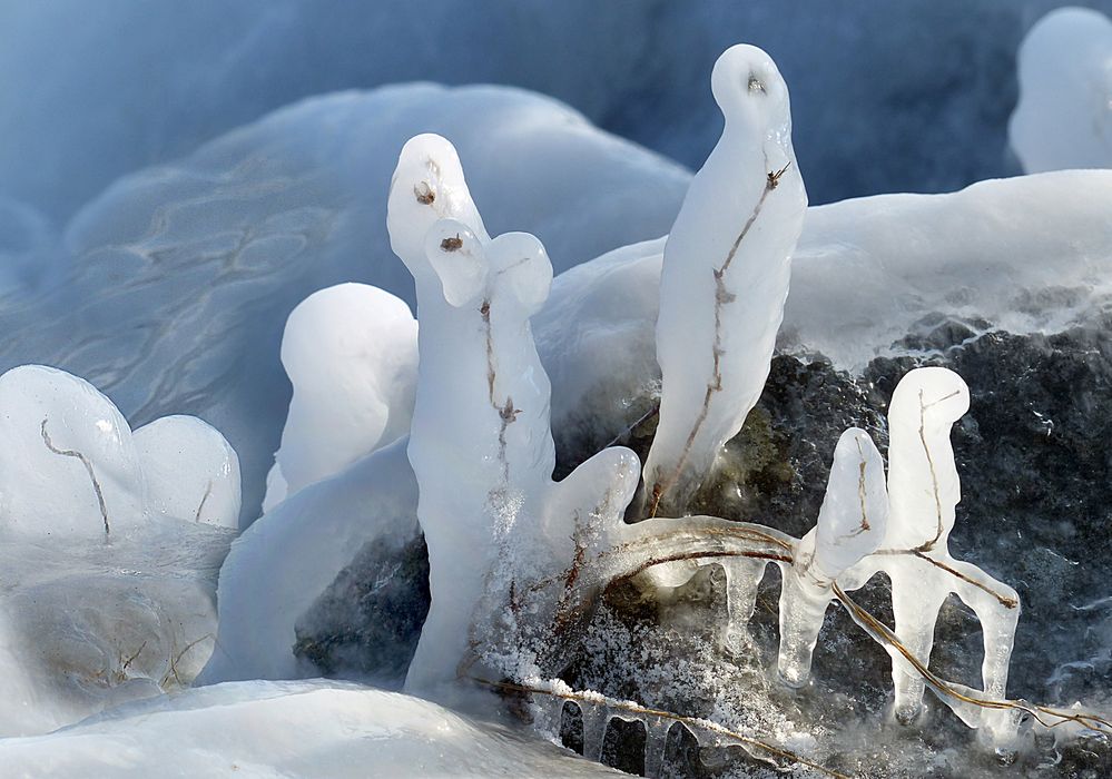 Lustige Eisfigürchen