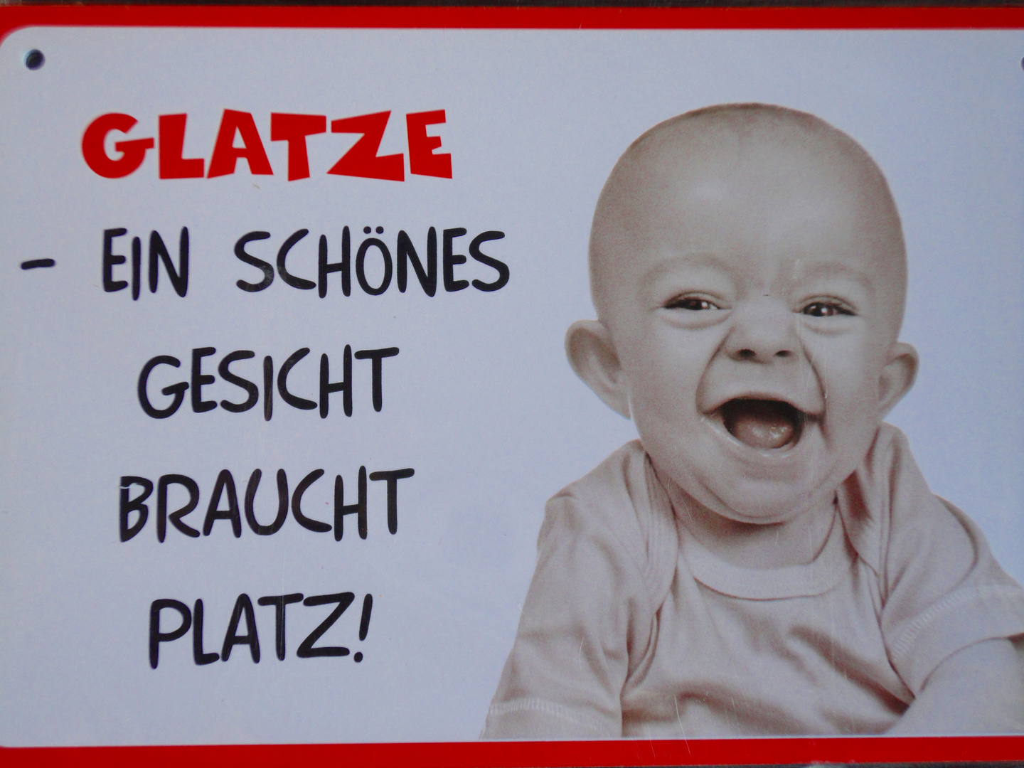 Lustiges Schild (2)