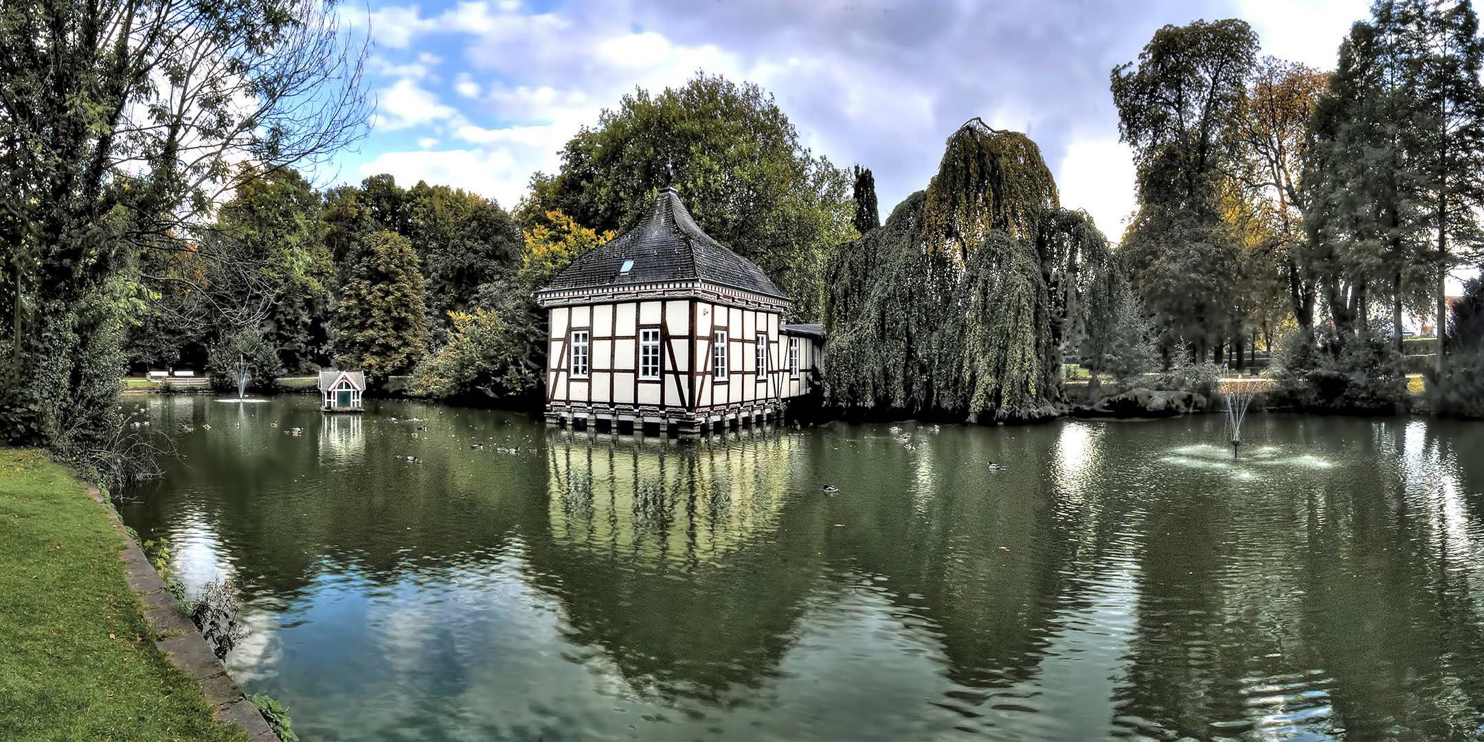 Lustschlösschen Stadthagen ( Pano 180° )