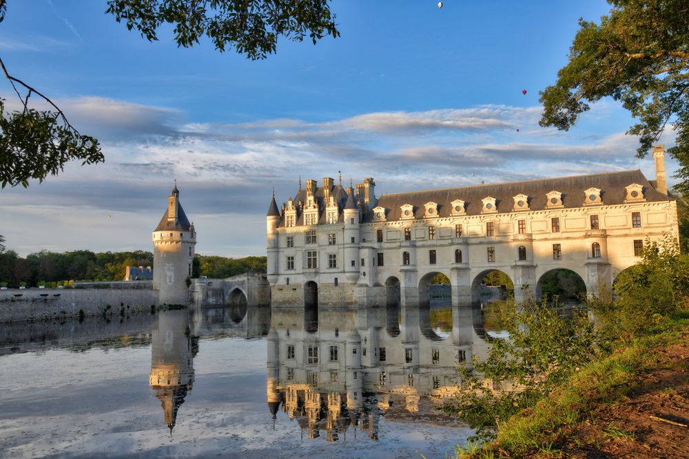 Lustschloss an der Loire