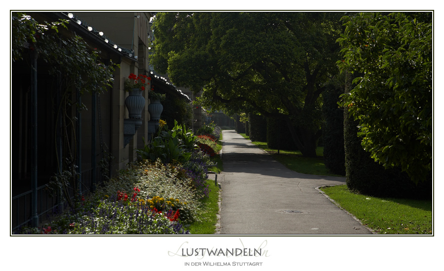 Lustwandeln .....