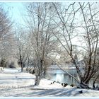 Luthe, Tongrube im Winter