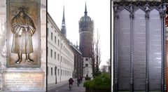 Luther und die Schlosskirche zu Wittenberg