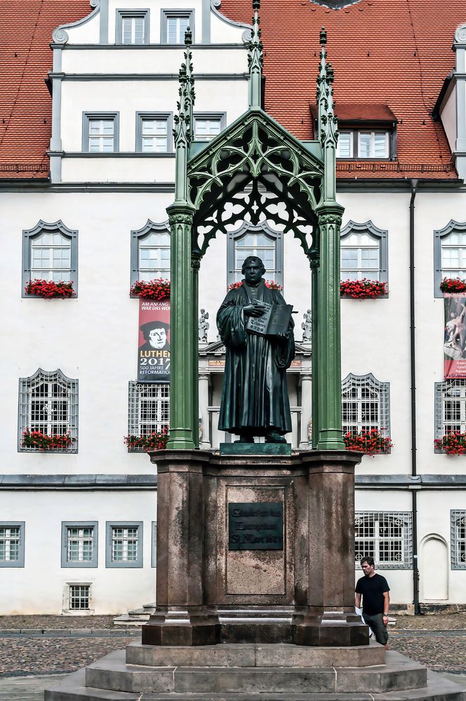 Lutherdenkmal in Lutherstadt Wittenberg