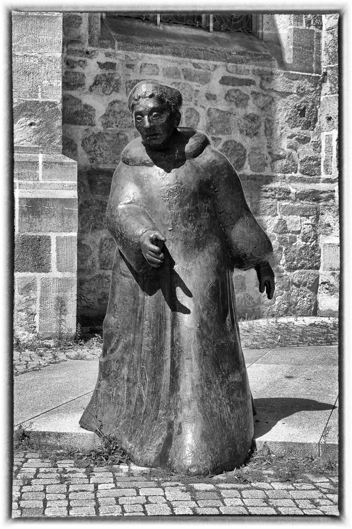 Lutherdenkmal in Nordhausen, Blasii Kirchplatz