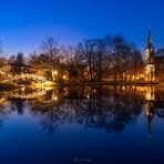 Lutherkirche im Johannapark in Leipzig