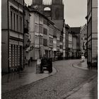 Lutherstadt Wittenberg im Regen