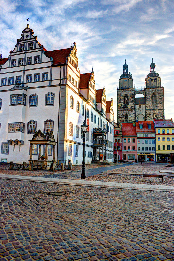 Lutherstadt Wittenberg - Markt und Stadtkirche