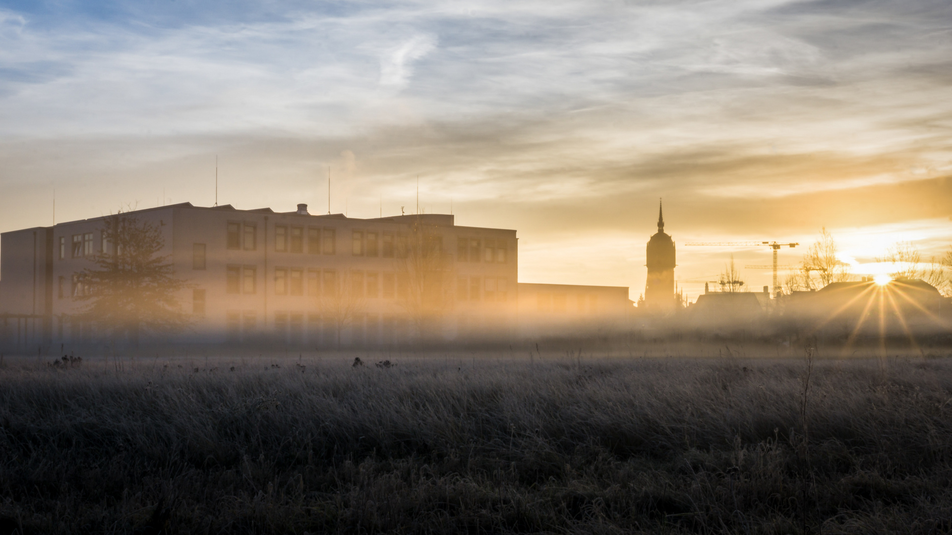 Lutherstadt Wittenberg! *Sonnenaufgang*