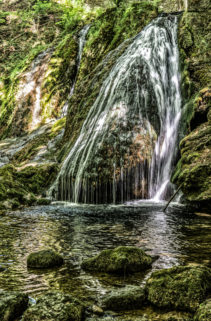 Lutter-Wasserfall im Eichsfeld 1