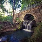 Lutterwasserfall in Großbartloff (Thüringen) 