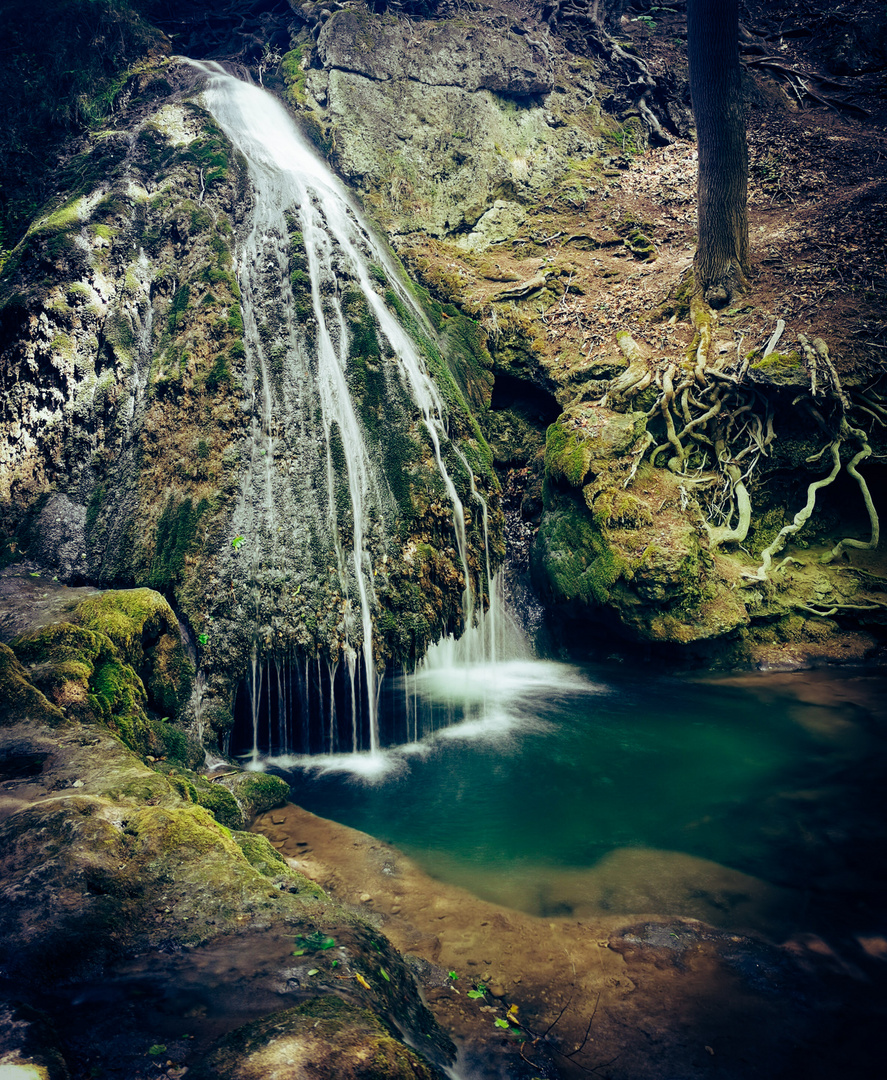 Lutterwasserfall in Großbartloff (Thüringen) 